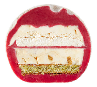 Illustration for article titled I Want to Put This Moon-Shaped Ice Cream Cake in My Mouth